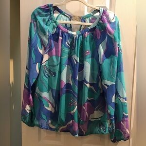 Jennifer Lopez pastel blouse